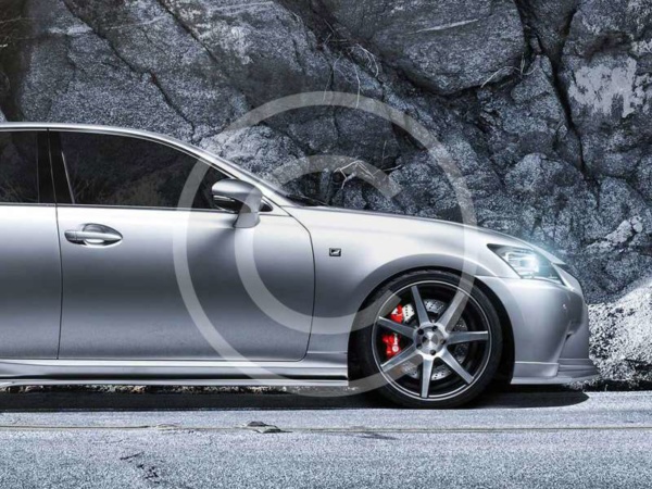 Lexus GS Luxury Tuning with Vossen and Spec-D